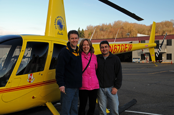 Seattle helicopter tour from Boeing Field